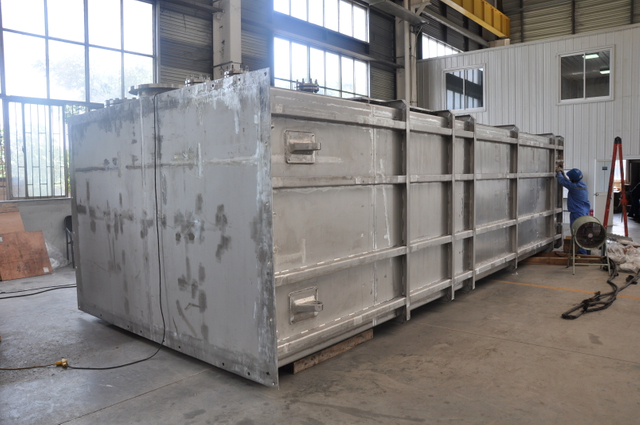 Титановый скруббер SB265 Gr.2 для очистки выхлопных газов 